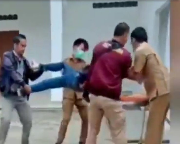 Cemburu Istri Digoda, Pemilik Kantin Tebas Muka Anggota LSM Hingga Tewas