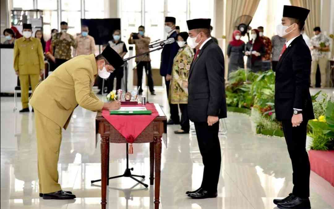 Gubernur Sumut Lantik 13 Pejabat Eselon II, Ini Nama dan Jabatannya