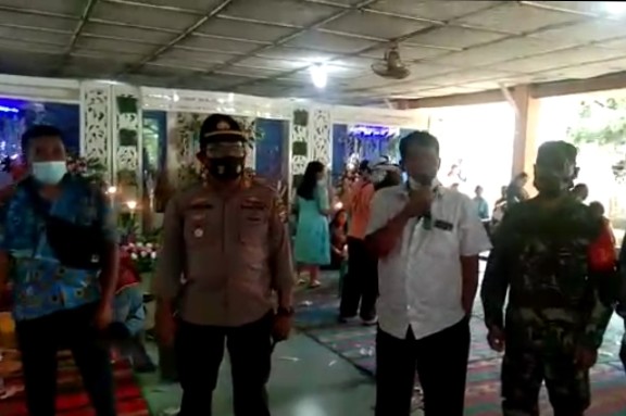 Polsek Namorambe Bubarkan Acara Pesta Pernikahan, Batasi Jumlah Peserta