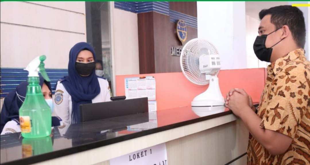 Pemko Medan Launching Pembayaran Uji KIR Non Tunai