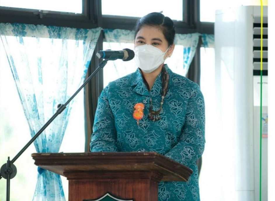 Ini yang Dilakukan Kahiyang Ayu sebagai Ketua TP PKK Kota Medan di Sedorejo Hilir