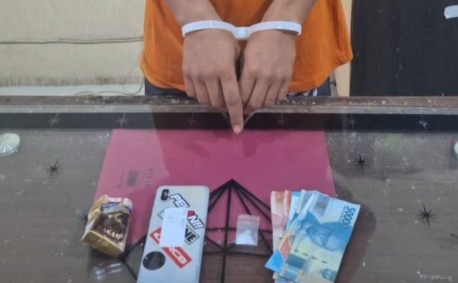 Polres Tanah Karo Tangkap Pemuda Diduga Edarkan Sabu di Tiga Binanga