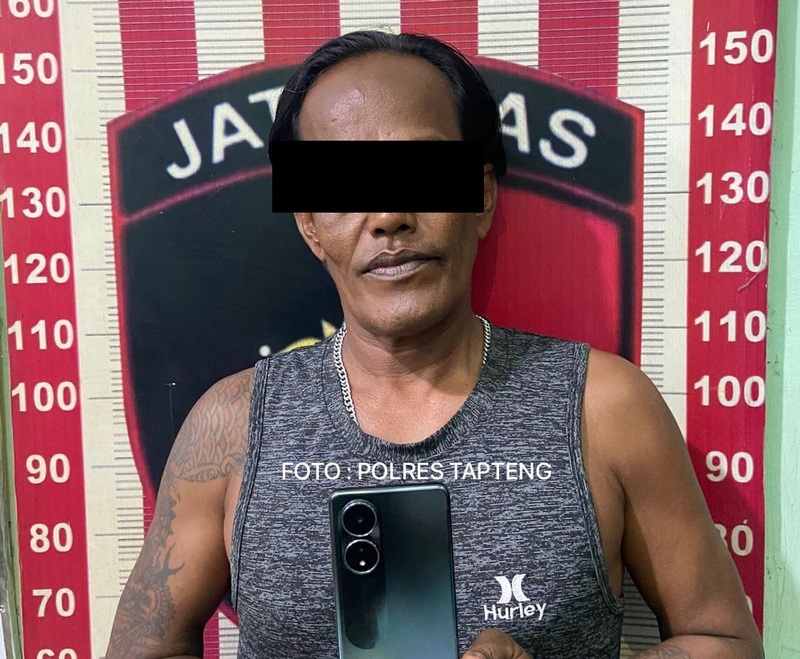 Polres Tapanuli Tengah Ringkus Residivis Pencuri Ponsel, Beraksi di Dua Lokasi Berbeda