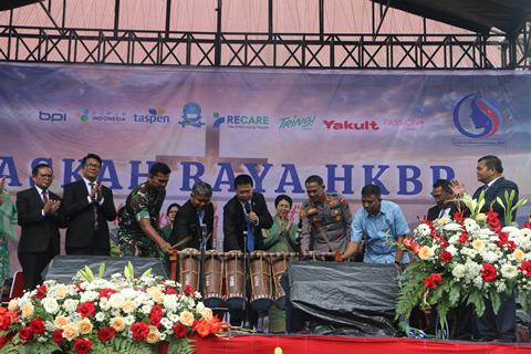 Pemkab Taput Ajak HKBP Sinergi Bangun Generasi Brilian dan Kembangkan Wisata Rohani Salib Kasih