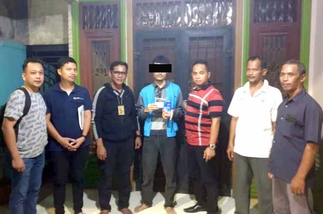 Dit Krimsus Polda Sumut Ringkus Pria Penyebar Hoax Istana Lockdown