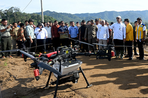 Wagub Sumut Surya Pimpin Groundbreaking Rehabilitasi Sawah di Tapteng