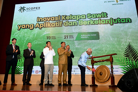 Buka Scopex 2026, Wagub Surya Minta Industri Sawit Harus Ramah Lingkungan dan Berpihak pada Rakyat