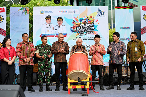 Wagub Surya Harapkan Festival Kesenian Sumut Jadi Ruang Merawat Identitas Budaya