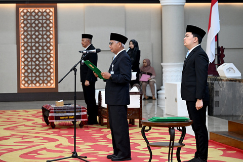 Wagub Surya Lantik 264 Pejabat Fungsional Pemprov Sumut