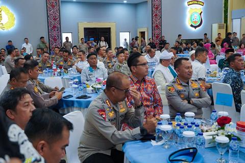 Rico Waas Hadiri Kenal Pamit Wakapolda Sumut, Koordinasi dan Sinergi Harus Terus Terjaga