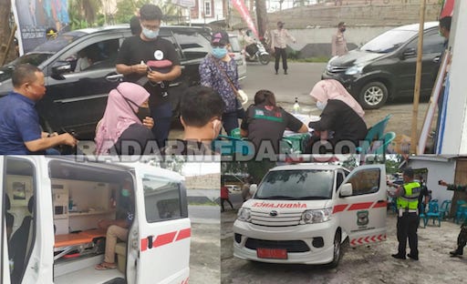 2 Positif Covid-19, Asal Jambi dan Medan Hasil Swab di PosPam I dan II Pematangsiantar