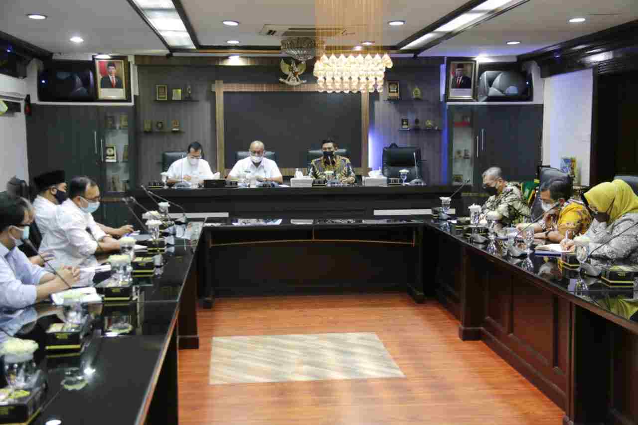 Walikota Medan Terima Kunjungan Bupati Nias Utara Beserta Rombongan