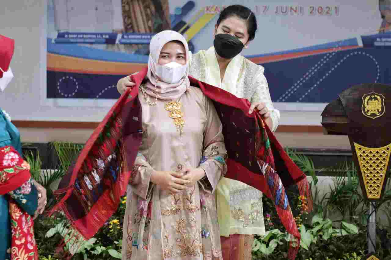 Ketua Dekranasda Kota Medan Sambut Kunjungan Dekranasda Kota Pariaman