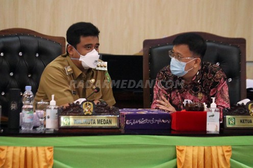 Terkait Lapangan Merdeka, Bobby Nasution Jelaskan Perda Dalam Sidang Paripurna DPRD Medan