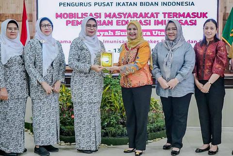 Airin Rico Waas Dorong Peran Sektor Swasta Tekan Angka Zero Dose Imunisasi di Medan