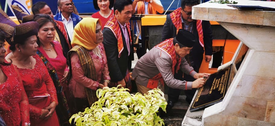 Bupati Karo :  Griten Pulu Ganding Tahun 1926 Diresmikan, Diharapkan Jadi Ikon Wisata 