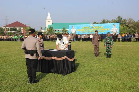 Apel Sabuk Kamtibmas, Kapolda Sumut Tekankan Kekuatan Sinergi Jaga Stabilitas Keamanan