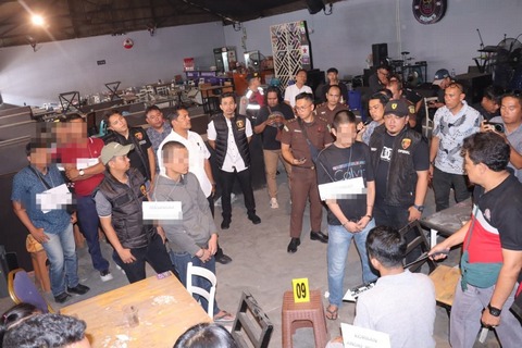 Peragakan 11 Adegan,Polres Pematangsiantar Rekontruksi Kasus Pembunuhan di Cafe Lotta