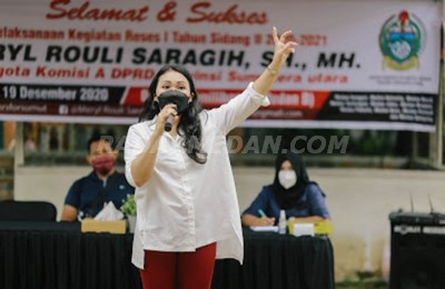Anggota DPRD Sumut Meryl Rouli Saragih Dukung Penuh Pembentukan Tim Saber Pungli 