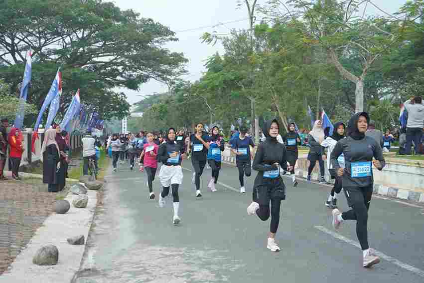 Lanal TBA Gelar Fun Run 3K–5K Meriahkan HUT Armada RI ke-80 di Kisaran