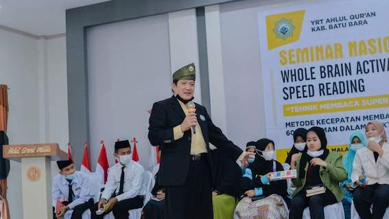 YRT Ahlul Quran Batu Bara Gelar Semnas WBA Speed Reading