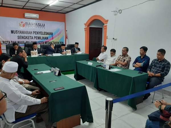 Bawaslu Kota Medan Menolak Gugatan Bapaslon Perseorangan