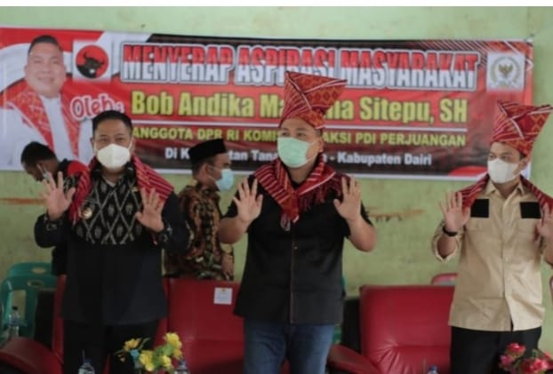 Anggota DPR RI Bob Mamana Sitepu Reses ke Tanah Pinem, Serap Aspirasi Masyarakat