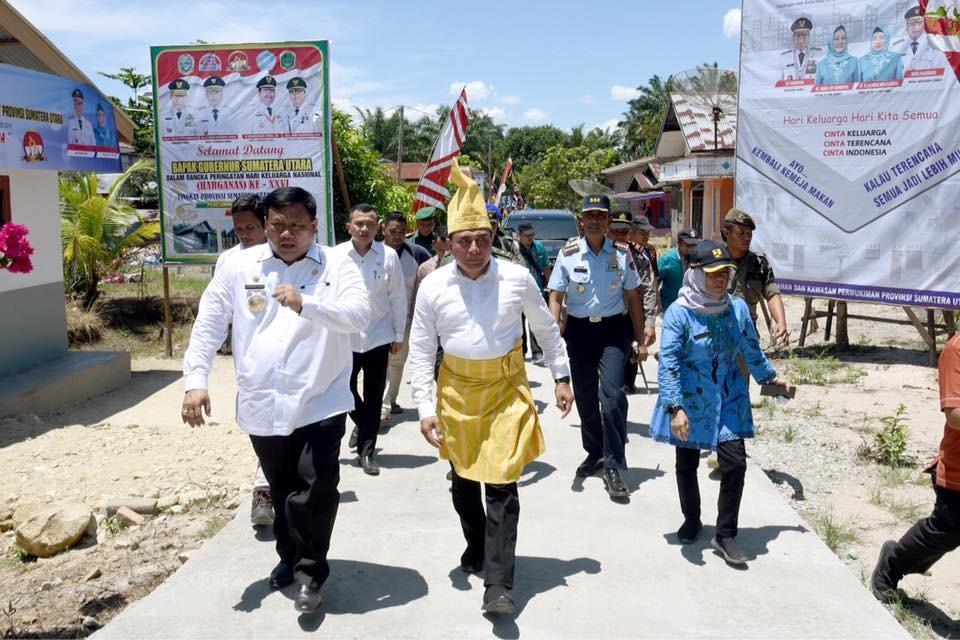 Pemprov Sumut Laksanakan Program Bedah Rumah Tidak Layak Huni di Labura