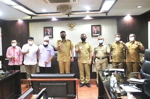 Bobby Nasution Terima Kunjungan Wali Kota Bengkulu