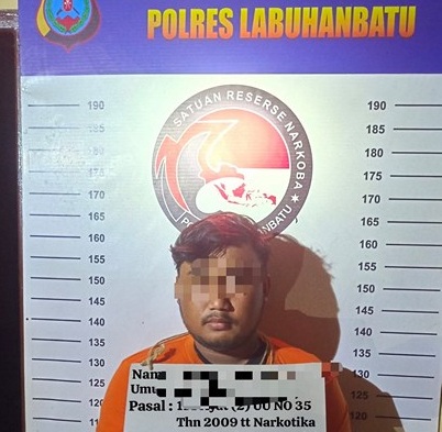 Kurir Antar Provinsi Diamankan Bersama Sabu 1 Kg di Bilah Hilir