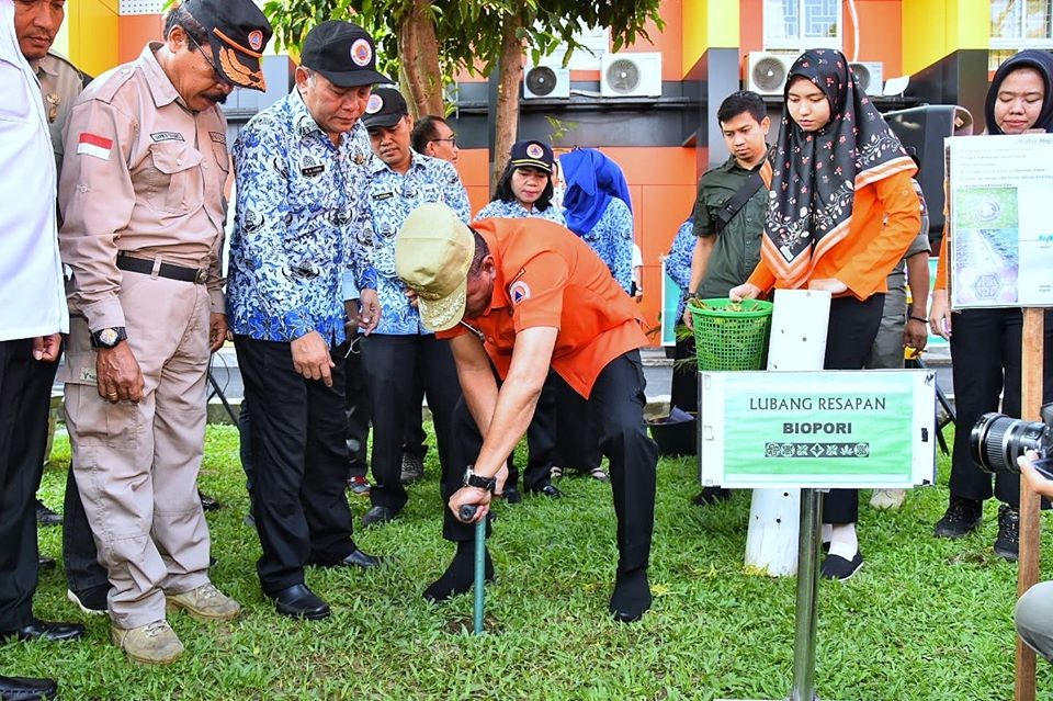 Kata Gubernur : Medan Bebas Banjir 2022, Pemprov Sumut Canangkan Gerakan 1 Juta Biopori