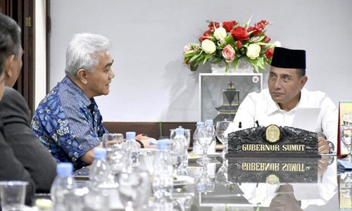 Gubernur Sumut Tawarkan Sejumlah Invetasi kepada Brunai Darussalam