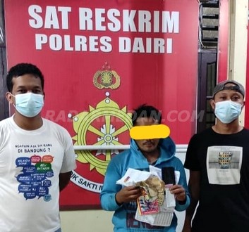 Sat Reskrim Polres Dairi Amankan Jurtul Judi KIM di Sidikalang
