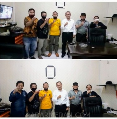 Polsek Medan Timur Terima Sejumlah Wartawan, Sinergi dalam Melayani Masyarakat