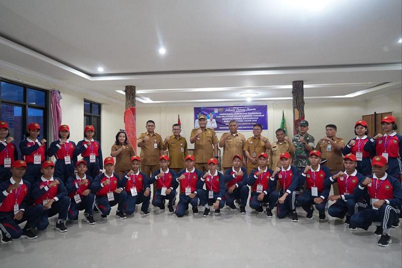 20 Calon Paskibraka Kabupaten Dikukuhkan Bupati Toba, Siap Bertugas pada HUT ke-81 RI