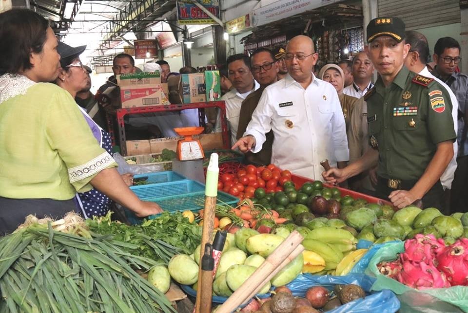 Jelang Ramadhan, Walikota Medan Turun Langsung Cek Harga Pasar