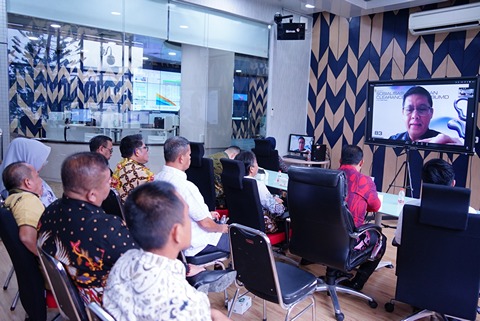 Pemko Medan Ikuti Sosialisasi Clearance Pejabat BUMD Secara Virtual