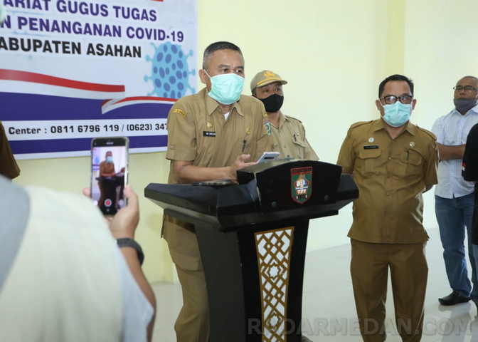 Jumlah Covid-19 Di Asahan Meningkat, Masyarakat Diminta Patuhi Imbauan Pemerintah 
