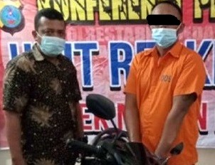 Polsek Medan Baru Amankan Seorang Pelaku Curanmor