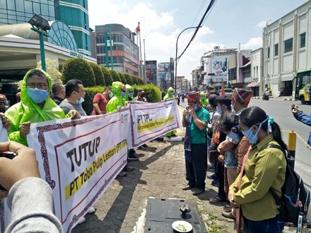 Bakercab GMNI Kota Medan Minta Presiden Cabut Izin PT TPL