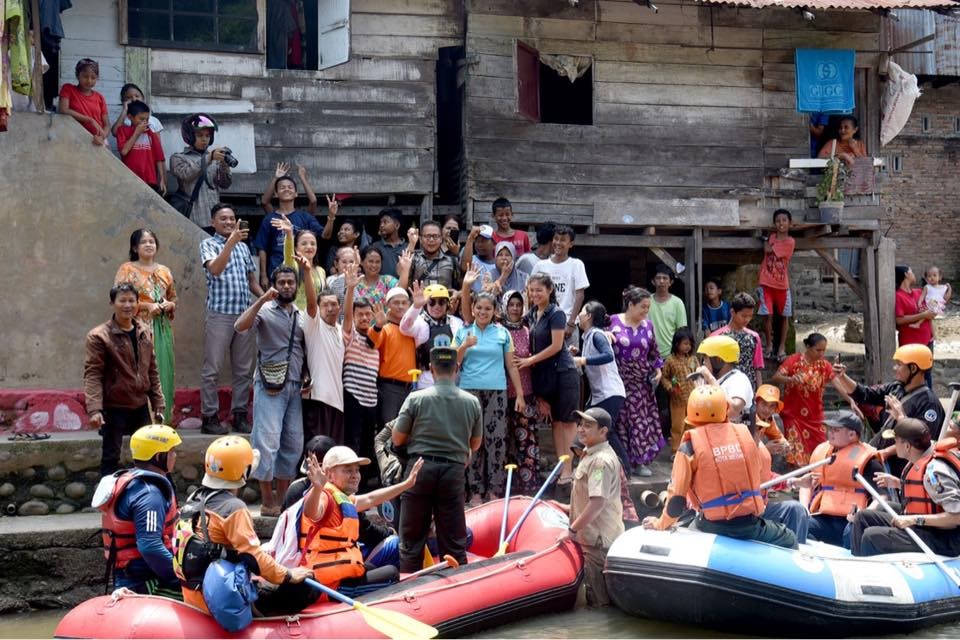 Gubernur dan Walikota Sambangi Warga Pinggiran Sungai Deli