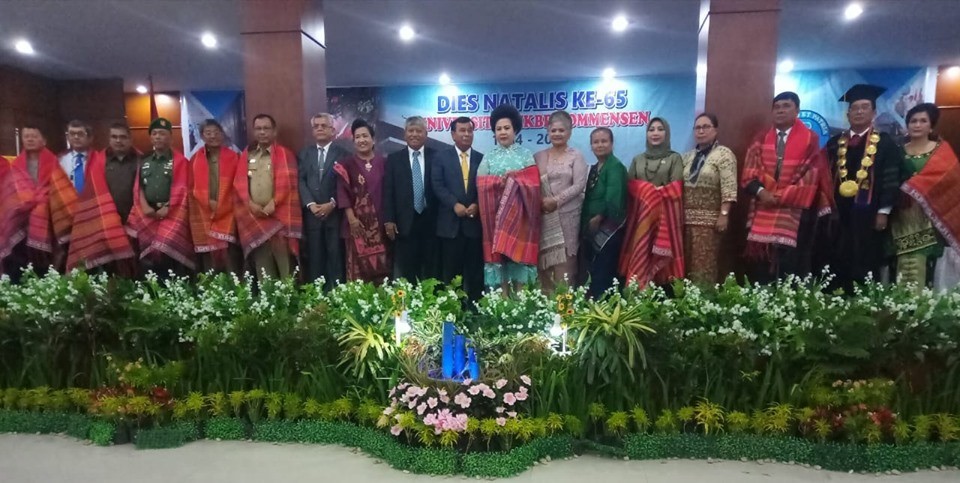 Wakil Bupati Samosir Hadiri Acara Dies Natalis ke 65 Universitas HKBP Nomensen