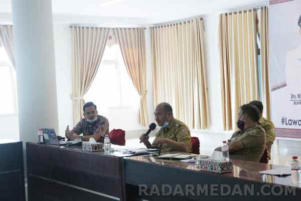 Bupati Taput Evaluasi Pendistribusian Gas Elpiji 3 Kg di Tapanuli Utara