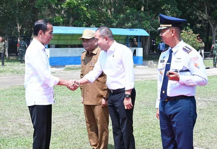 DPRD Deli Serdang Sambut Presiden Joko Widodo di Lubuk Pakam