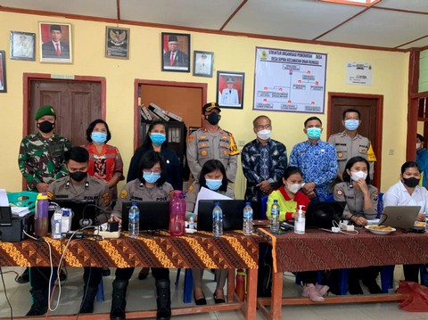 Ketua DPRD Samosir Ikuti Zoom Meeting Perihal Pelaksanaan Vaksinasi Massal