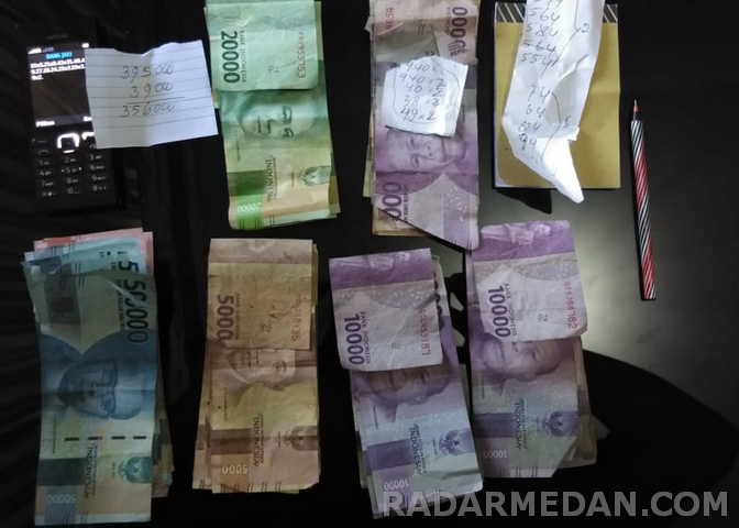 Gara-Gara Togel KH Warga Kisaran Barat Nginap di Polres Asahan 