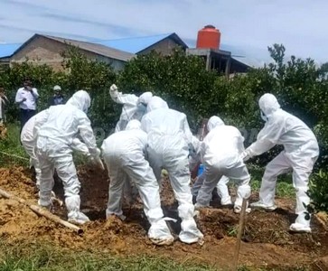 Seorang Warga Sumbul Meninggal Dunia Terkonfirmasi Covid-19