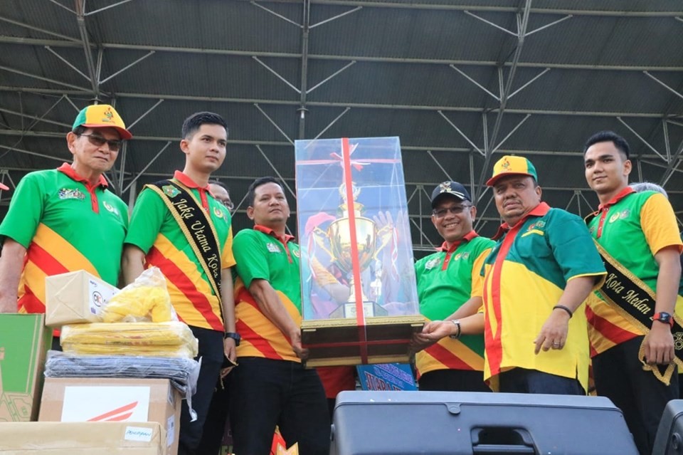 Medan Denai Juara Umum Pekan Olahraga Kota