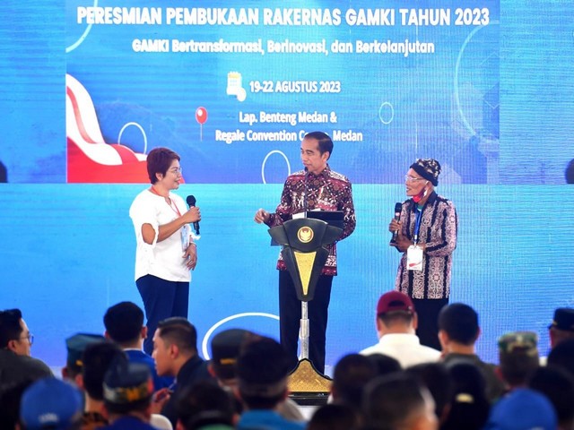 Hadiri Rakernas GAMKI, Presiden Jokowi Tekankan Pentingnya Jaga Persatuan di Tahun Politik