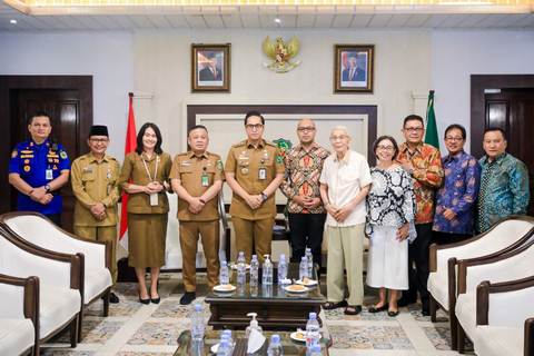 Sukseskan Program Pemko Medan, Rico Waas Ajak GPIB Immanuel Bersinergi Bangun Kota